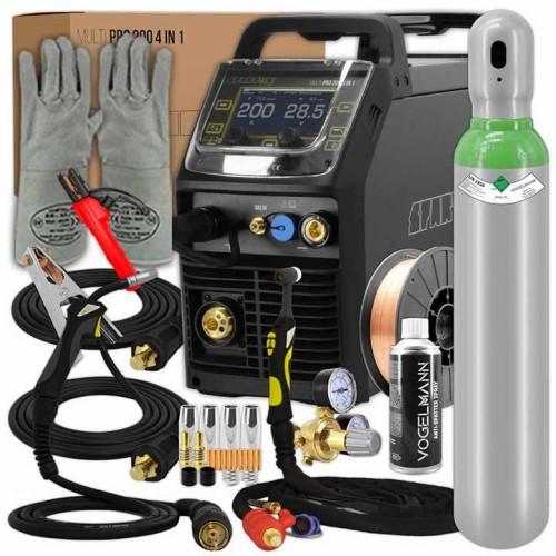 Saldatrice MIG 3 In 1 MIG-270 220V – Multifunzione Con Display LED, 20-250A, Ciclo 60%. Salda MIG (anche Senza Gas), TIG E MMA. Perfetta Per Officina, Hobbisti E Lavori Su Metallo, Acciaio, Rame. - 2