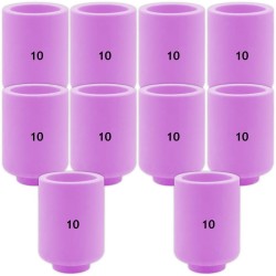 Ugelli in ceramica 13N13 n. 10 (confezione da 10) TIG SR-9/SR-20 Vogelmann