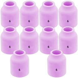 Ugelli in ceramica 53N60 n. 6 (confezione da 10) TIG SR-9/SR-20 Vogelmann
