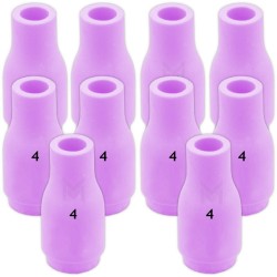 Ugelli in ceramica 13N08 n. 4 (confezione da 10) TIG SR-9/SR-20 Vogelmann