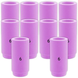 Ugelli in ceramica 13N10 n. 6 (confezione da 10) TIG SR-9/SR-20 Vogelmann