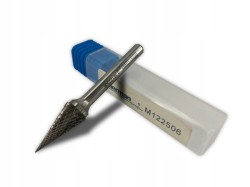 Lima in metallo M12 cono taglierina in metallo duro