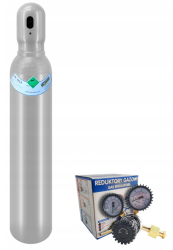 Cilindro di gas completo CO2 8L 5kg 150bar + regolatore del gas