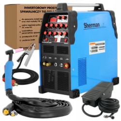 Sherman TIG 210 impulso AC / DC - set di saldatura n.7