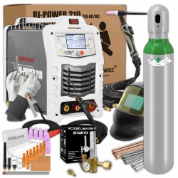 Welder Fantasy Bi-POWER 210 AC / DC TIG - set di saldatura n.4