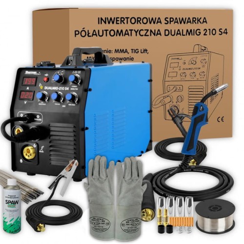 Set di 30 Accessori per Saldature, MIG/MAG Accessori per saldatrice a gas di protezione, accessori per saldatura adatti MB15 15AK, ugelli per gas, Punta Guidafilo M6 0,9 mm, Diffusoree,Isolator