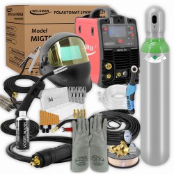 Weldman MIG TEC 200 LCD SYNERGY PAK (MMA, TIG) - kit di saldatura n. 5