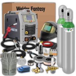 Welder Fantasy Bi-Pulse 201 - kit di saldatura n.6