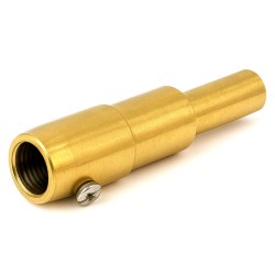 Morsetto per elettrodi in carbonio per saldatrici a punti