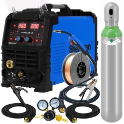 Sherman DIGIMIG 200 HIT saldatrice inverter MIG/MAG MMA TIG + kit di saldatura