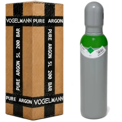Bombola da 5 L 200 bar con Argon 4.8 VOGELMANN
