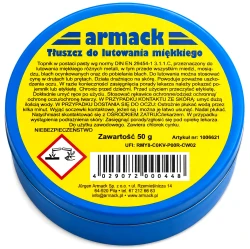 Flussante per brasatura dolce ARMACK 50 g pasta saldante