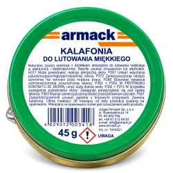 ARMACK Colofonia per brasatura dolce 45 g