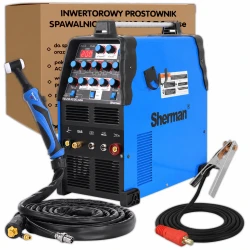 Sherman TIG 210 AC/DC pulse Saldatrice inverter